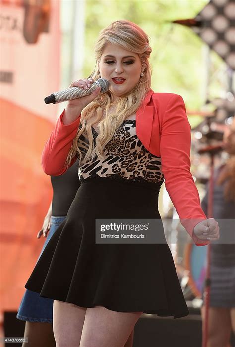 meghan trainor performs on nbc s today at the nbc s today show on news photo getty images