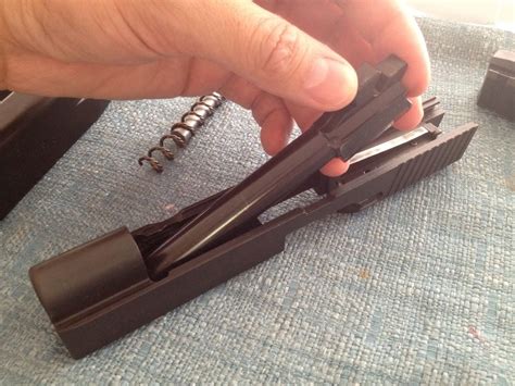 How To Take Apart A Sig Sauer P250 Handgun Bc Guides
