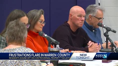 Warren County Supervisors Approve Controversial Property Tax Hike Youtube