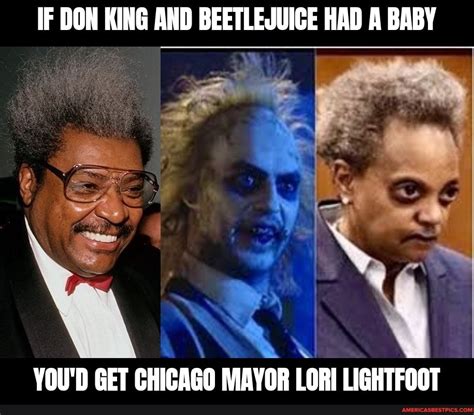 If Don King And Beetlejuice Had A Baby You D Get Chicago Mayor Lori Lightfoot Americas Best