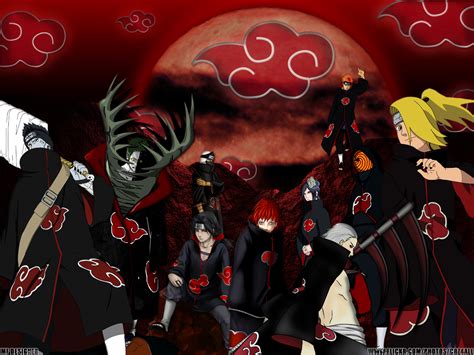 Customize and personalise your desktop, mobile phone and tablet with these free wallpapers! Naruto Akatsuki Wallpaper - WallpaperSafari