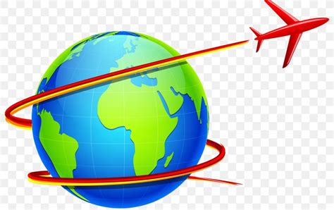 Airplane Flight Globe World Clip Art PNG X Px Airplane Cartoon