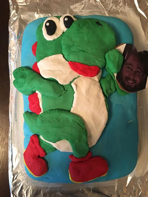 Every Year For The Last Four Years My Wife Has Made Me A Terrible Yoshi