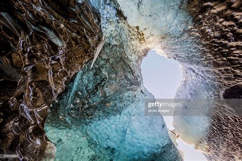 Ice Cave Svinafellsjokull Glacier Iceland High Res Stock Photo Getty