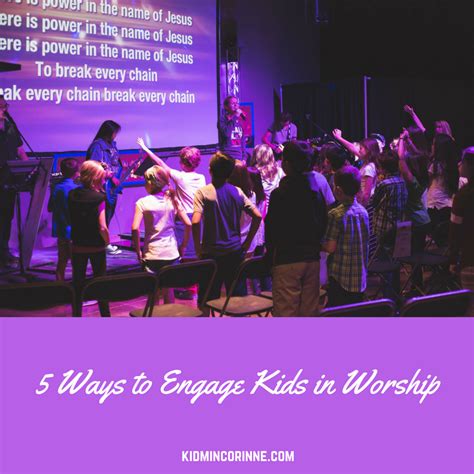 5 Ways To Engage Kids In Worship Kidmin Teaching Children With Music