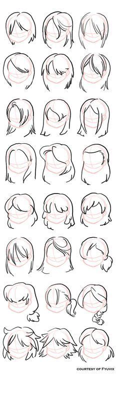 Chibi Hair Drawing Lessons Dibujos De Peinados Cómo Dibujar