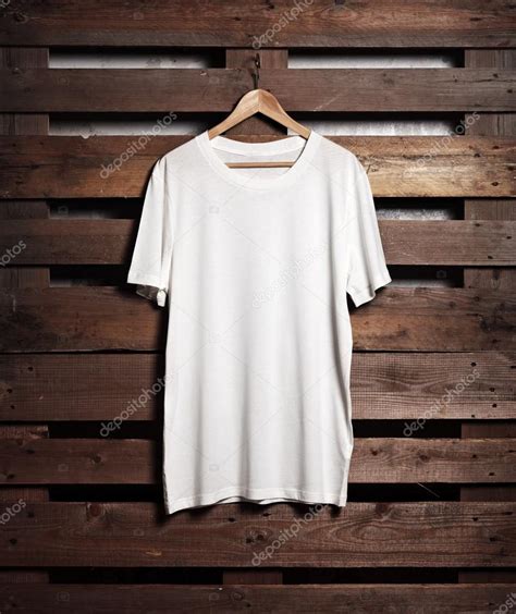 White Tshirt Hanging — Stock Photo © Kantver 97931216