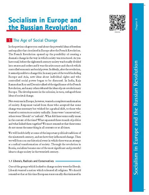 Rbse Book Class 9 Social Science History Chapter 2 Socialism In