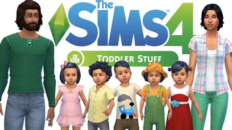 The Sims 4 Toddler Stuff Cas And Build Mode Items Youtube