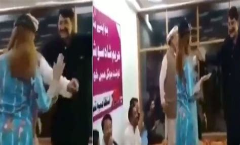 Pakistani Tik Tok Star Hareem Shahs New Video Dancing With Pml N Mpa
