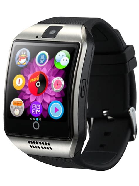 T18 Curved Screen Bluetooth Smart Watch Wrist Watch With Camera For