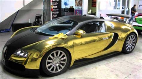 Gold Bugatti Veyron Found In North Sea Must See Youtube