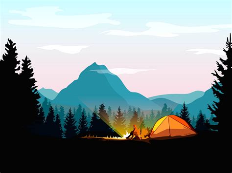 Gambar Ilustrasi Pemandangan Alam | Harian Nusantara