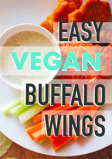 These vegan buffalo wings check off all the plant you boxes. Vegan Buffalo Wings | Recipe (With images) | Vegan buffalo ...