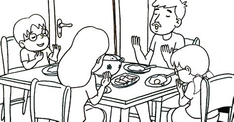 Gambar Family Kartoon Makan Hitam Putih / Namun dengan nggak wallpaper