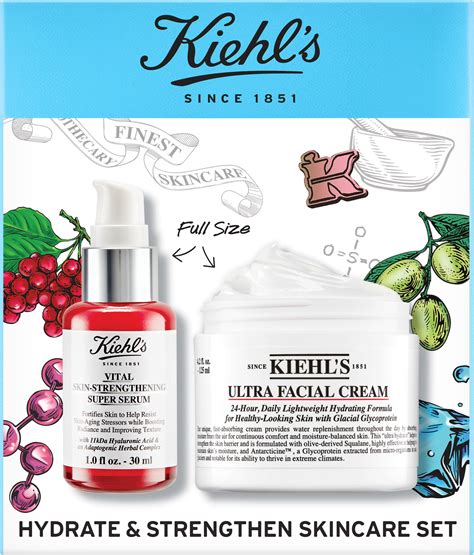 Kiehls Hydrate And Strengthen Skincare T Set