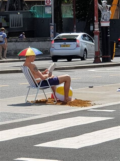 Heat Wave Strikes UK Brits Respond With Humor