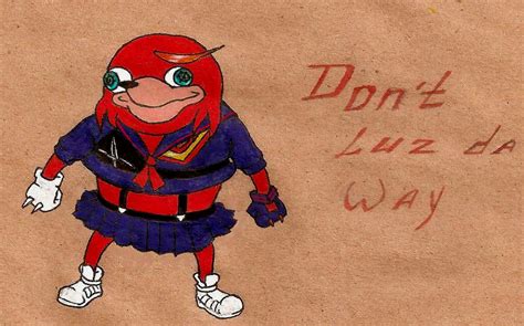 Ugandan Knuckles By Frog Pepe42 On Deviantart