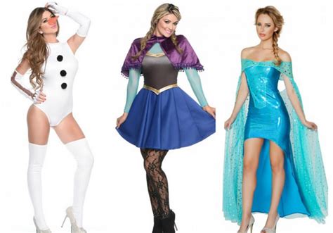 sexy frozen halloween costumes does anyone else think the olaf one is stupid disney