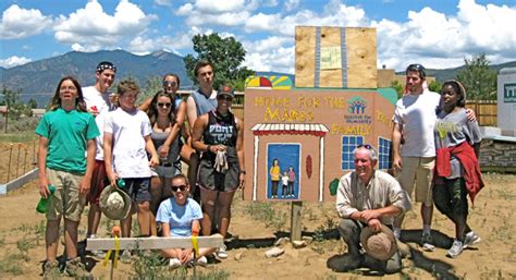 Voluntourism Opportunity With Habitat For Humanity In Taos Going On