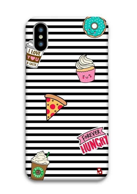 Cute Stickers Phone Cover Bakedbricks