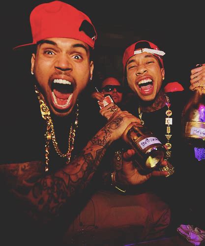 Chris Brown Images Chris Brown With Tyga Wallpaper And