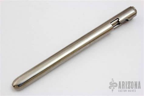 Raw D Rocket Titanium Bolt Pen Arizona Custom Knives