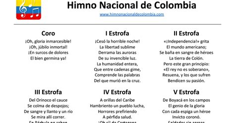 Mp3, videos, letra, estrofas, historia. Himno Nacional de Colombia.pdf - Google Drive