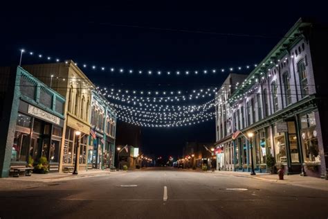 A Summer Afternoon In Downtown Bay City Michigan