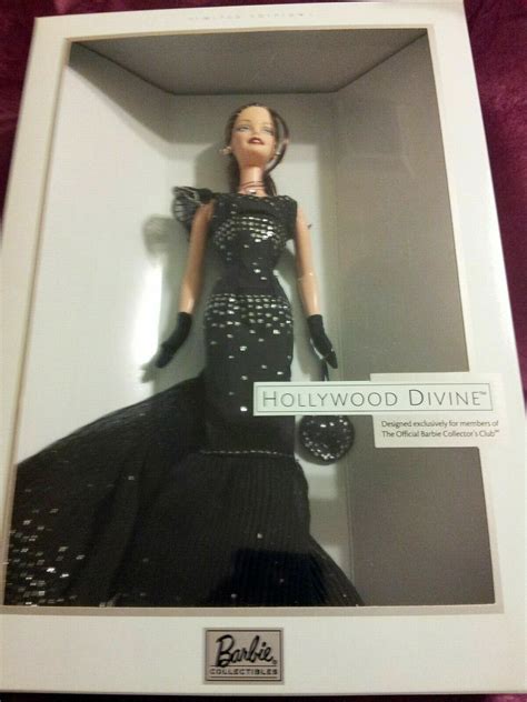 Hollywood Divine Barbie Brunette Mib Mattel Nrfb Ebay