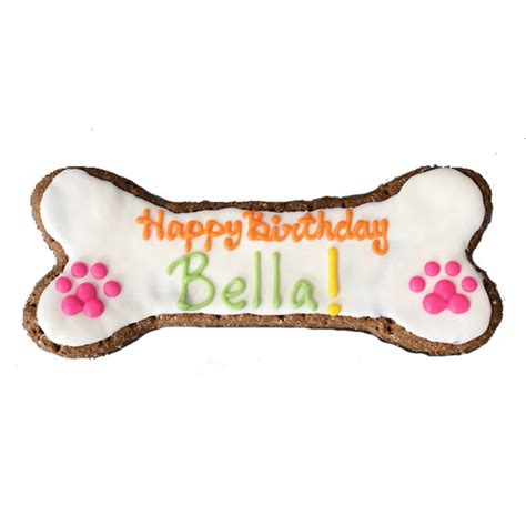 Shop Happy Birthday Dog Bone 8 Custom Gourmet Dog Bakery