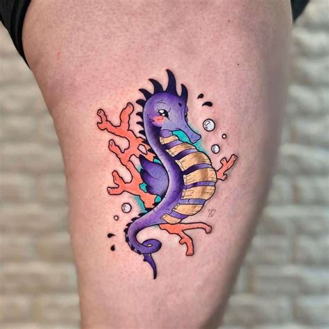 Top 30 Best Seahorse Tattoo Design Ideas 2021 Updated In 2021