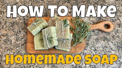 How To Make Homemade Soap BEGINNERS Guide To Soap Making YouTube