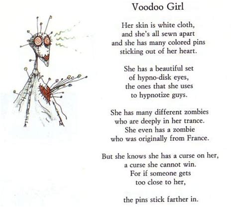 Voodoo Girl By Tim Burton By Xmasqueradedfacesx Tim Burton Quotes Tim Burton Tim Burton Poems