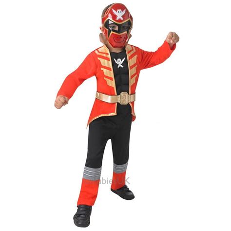 Kids Power Rangers Super Mega Force Costume Fancy Dress