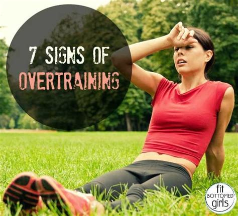 7 Often Overlooked Signs Of Overtraining 100 Workout Post Workout