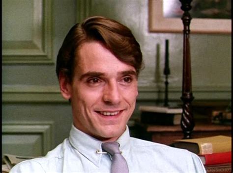 Jeremy Irons As Charles Ryder Jeremy Irons Hot Actors Anthony Andrews