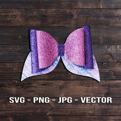 Free Free 188 Mermaid Hair Bow Svg Free SVG PNG EPS DXF File