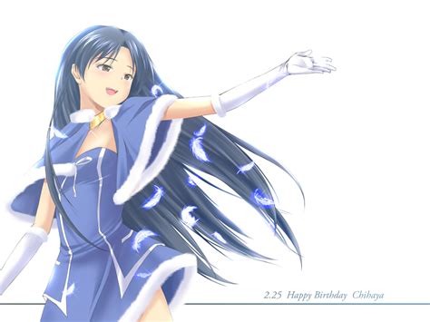 Kisaragi Chihaya Chihaya Kisaragi The Idolmster Wallpaper By