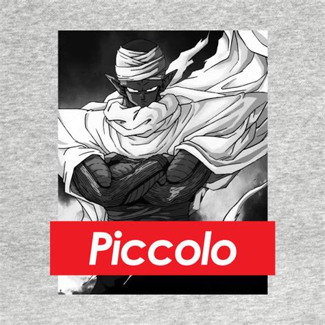 Custom pattern logo plus size dbz shirts for women and mens with yellow hair and blue hair with a custom printing embroidered. Dragon Ball Z Piccolo Red Band Logo - Piccolo - T-Shirt ...