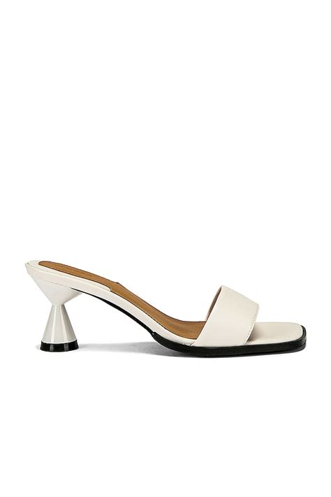 JAGGAR Pace Leather Sandal In Ivory REVOLVE