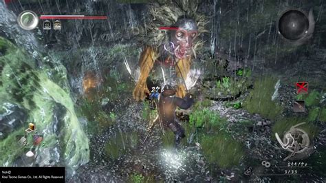 Nioh Nue Boss Fight In The Deamon Of Mount Hiei Youtube