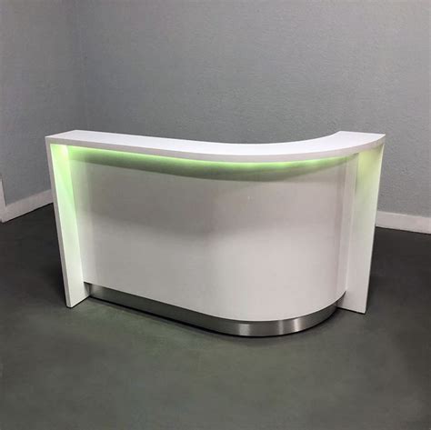 Austin Curved Reception Desk Etsy In 2020 Curved Reception Desk