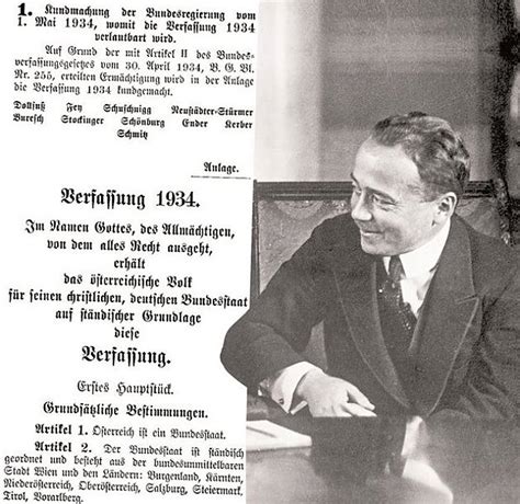 Verfassung 1934 Geschichte Essays Im Austria Forum
