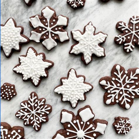 Chocolate Snowflake Cookies By Spiceandsugartable Quick And Easy Recipe