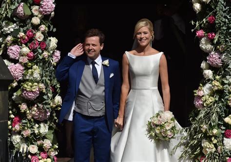 declan donnelly and ali astall wedding the stunning bride in her dress chronicle live