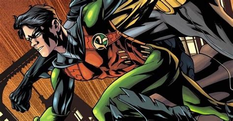 Batman And Robin Annual Features The New 52s Dick Grayson Robin Design