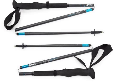 Pair Rei Coop Flash Folding Trekking Poles