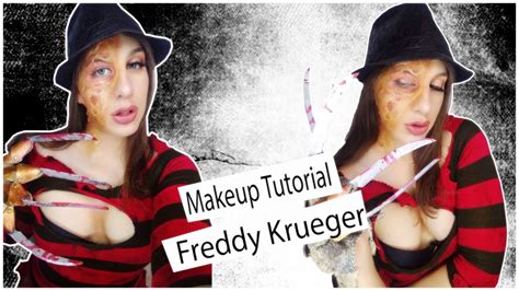 Freddy Krueger Makeup Tutorial FÁcil Y RÁpido Youtube