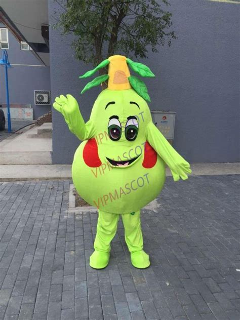 Eva Material Lovely Pear Mascot Costume Fruit Cartoon Apparel Cosplay
